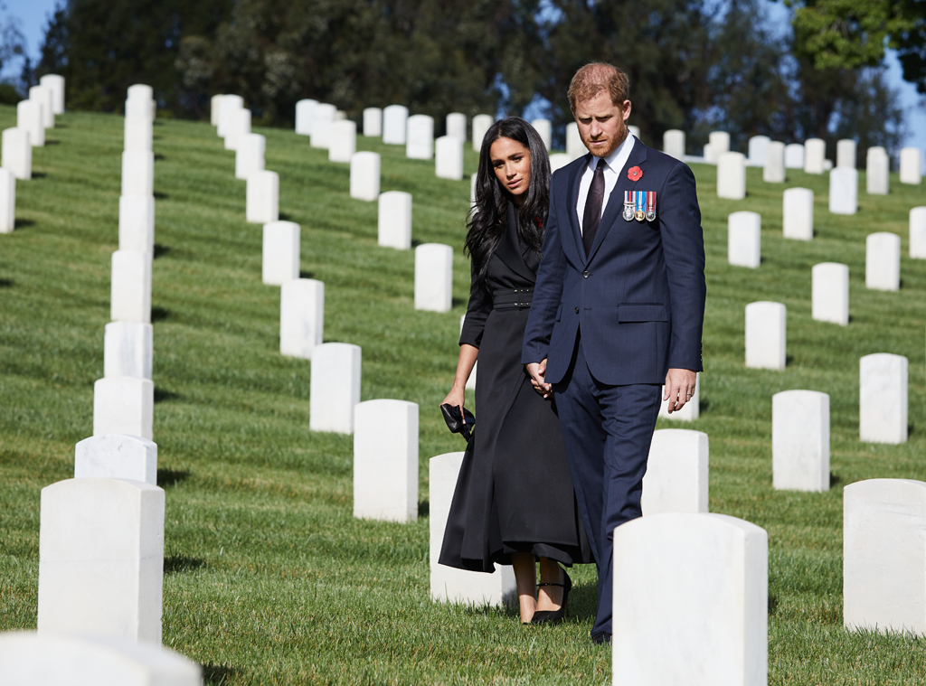 Prince Harry, Megan Markle, Honoring Remembrance Day